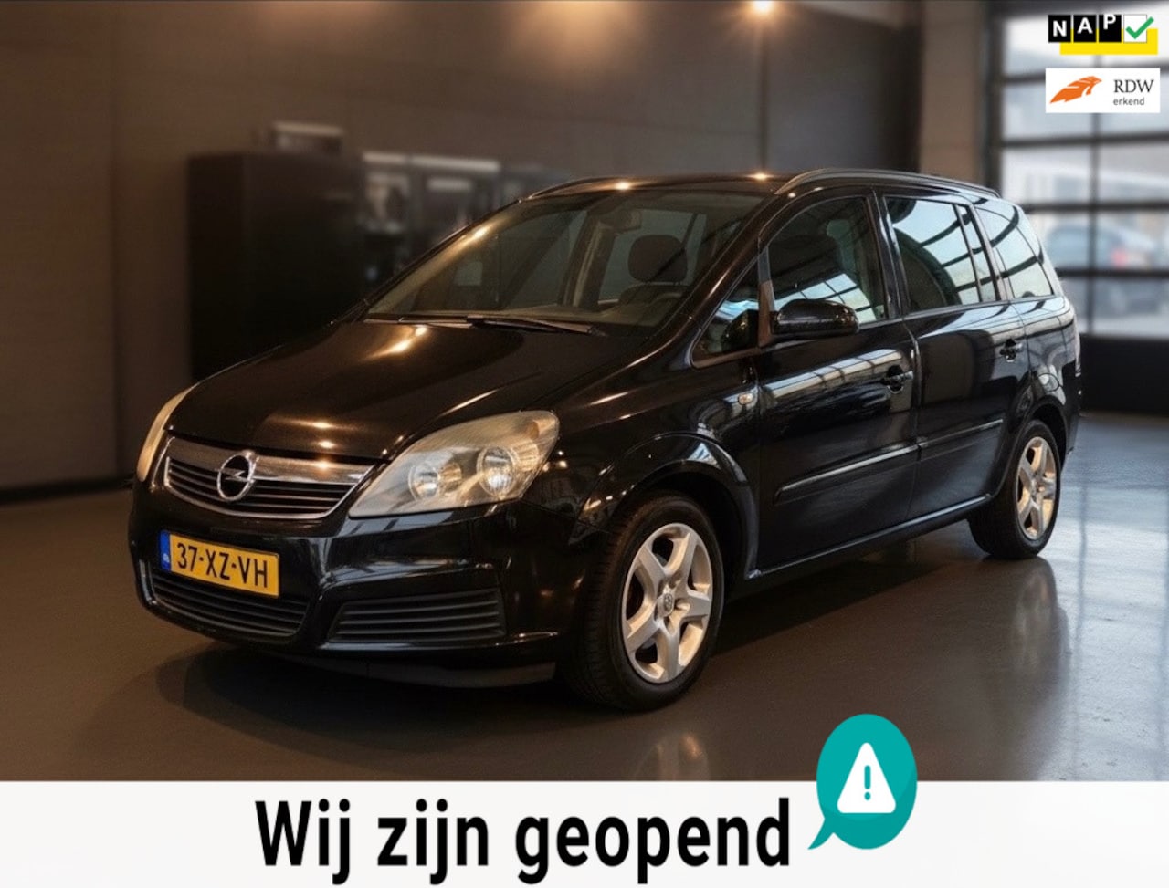 Opel Zafira - 1.6 Business-airco-elek ramen-7 persoons riem is vervangen - AutoWereld.nl