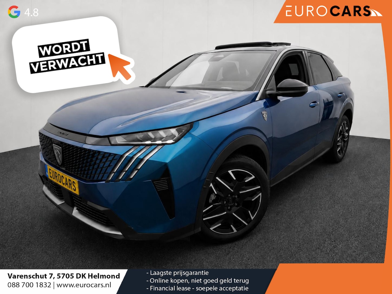Peugeot 3008 - 1.2 Hybrid 136 e-DCS Aut. GT Exclusive Panoramadak Nappa leder + elektrische stoelen 360° - AutoWereld.nl