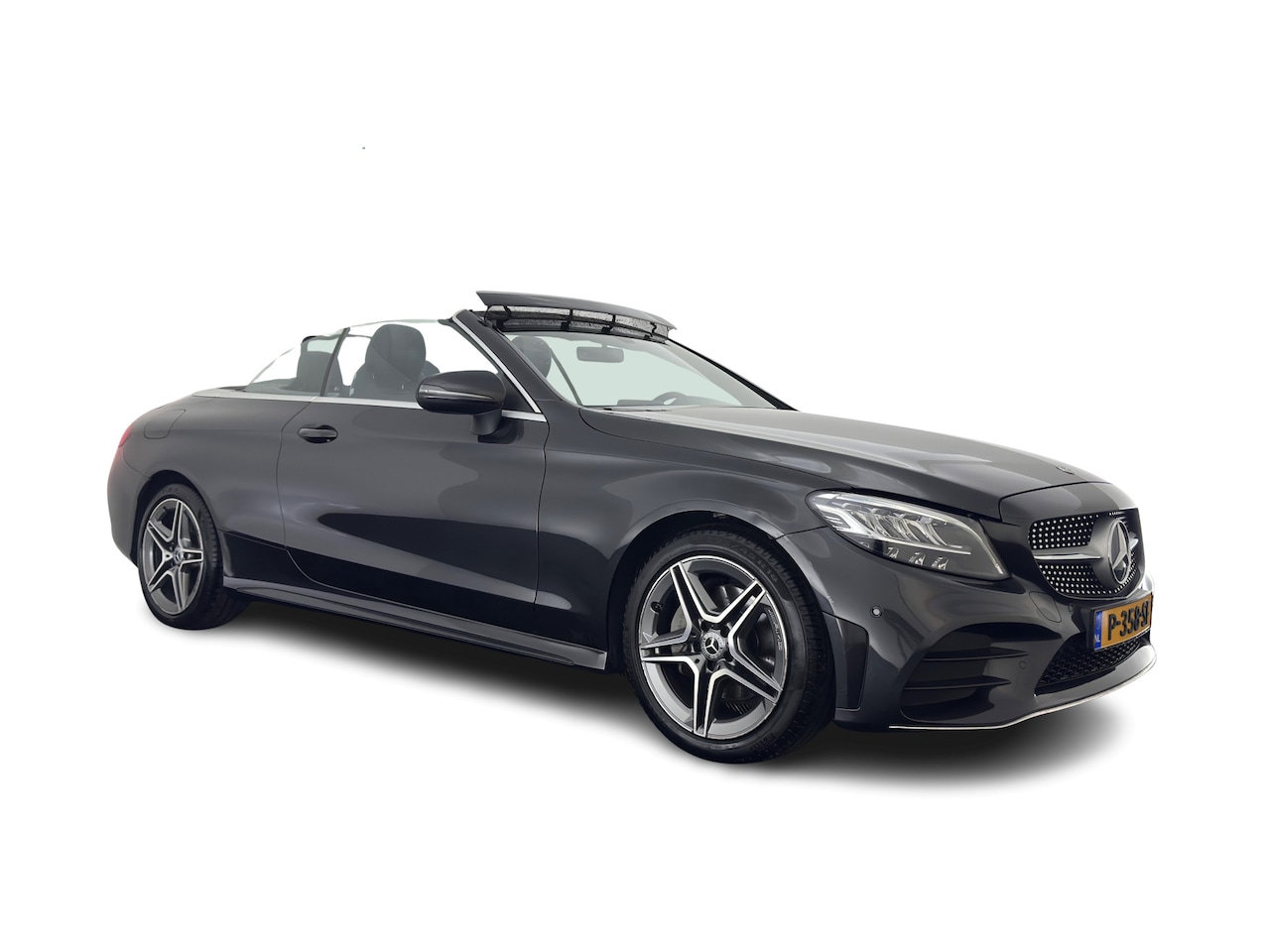 Mercedes-Benz C-klasse Cabrio - 200 AMG Line Aut. *LEATHER-MICROFIBRE | FULL-LED | HEATED-SPORTSEATS | AIR-SCARF | NAVI-FU - AutoWereld.nl