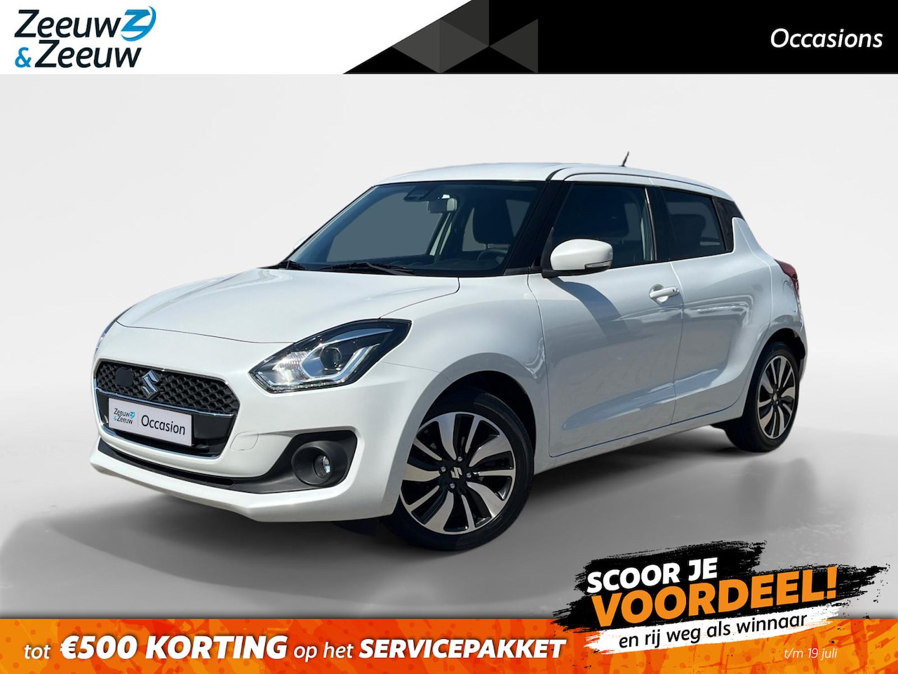 Suzuki Swift - 1.2 Stijl Smart Hybrid |Trekhaak| Achteruitrijcamera| stoel verwarming| navigatie| 12 maan - AutoWereld.nl