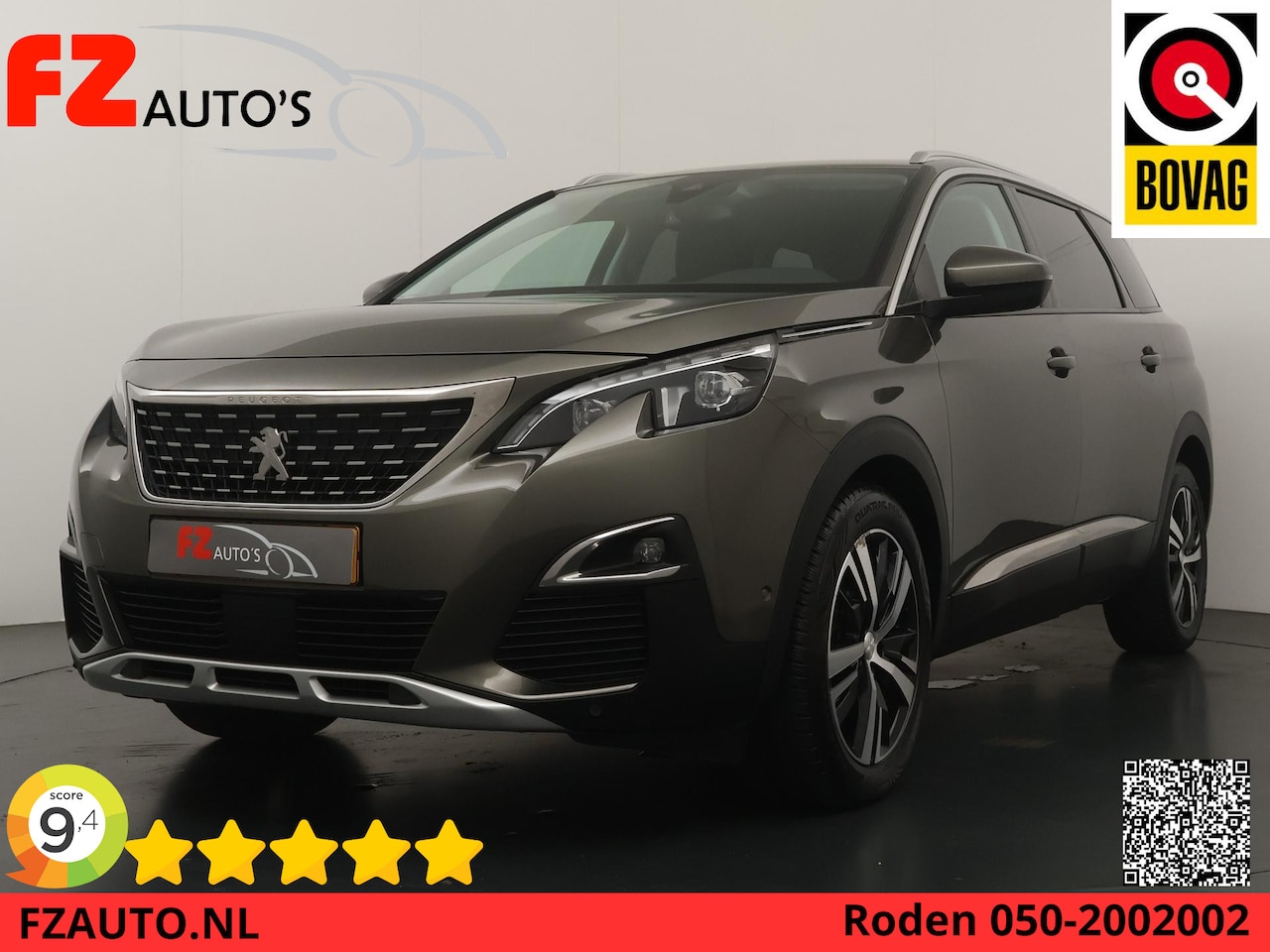 Peugeot 5008 - 1.2 PureTech Allure - Automaat - Navigatie - Trekhaak - Climate Controle - AutoWereld.nl