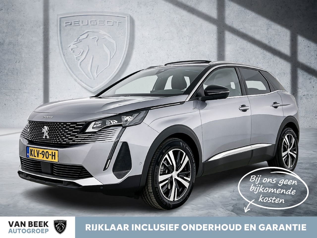 Peugeot 3008 - Hybrid 145 pk Automaat GT | Rijklaar | Stoelverwarming | Panoramadak | 360 camera | - AutoWereld.nl