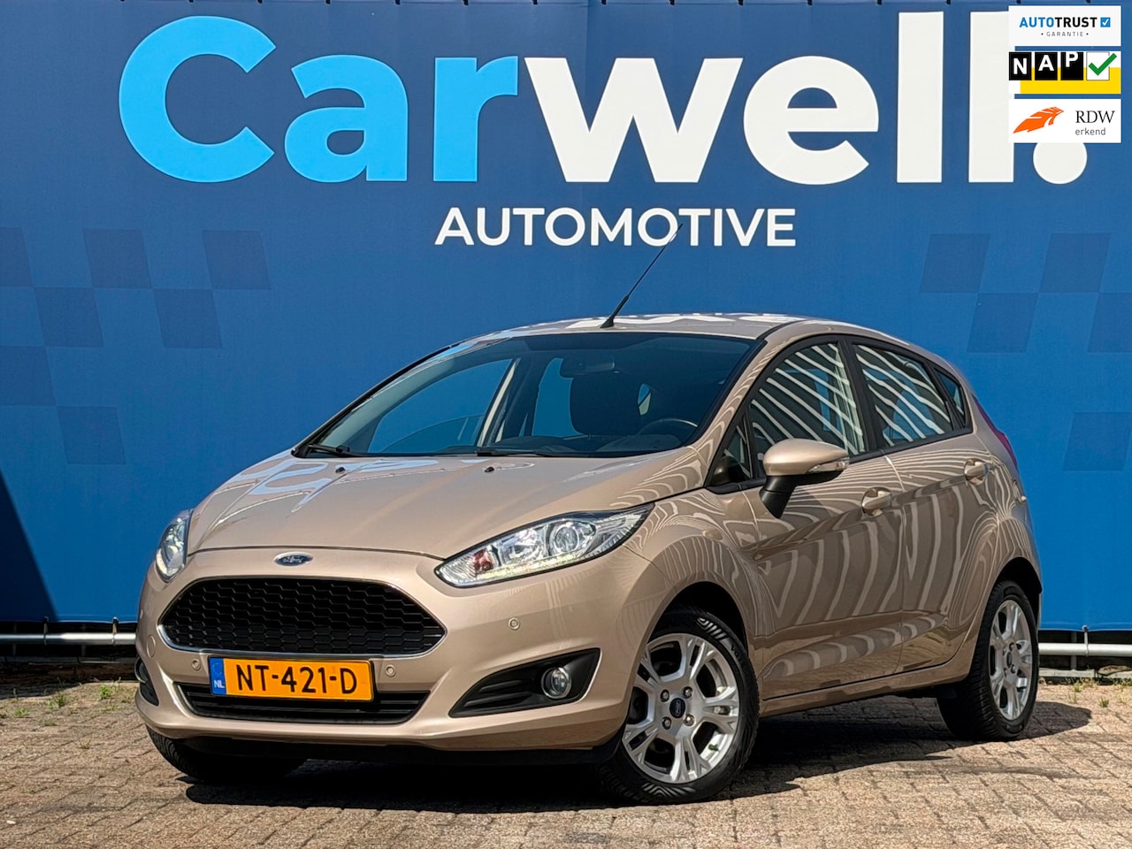 Ford Fiesta - 1.0 Style Ultimate| 2e Eigenaar|Airco|Cruise|Navi|Bleutooth|PDCvoor+achter|Isofix|LMV| - AutoWereld.nl