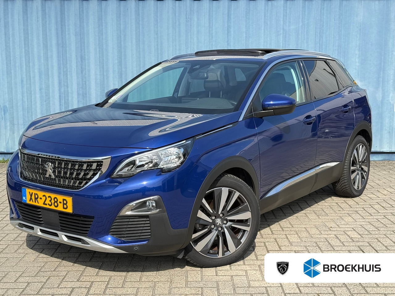 Peugeot 3008 - 1.2 PureTech Blue Lease Premium Elektrisch glazen panorama dak | Elektrische verstelbare s - AutoWereld.nl