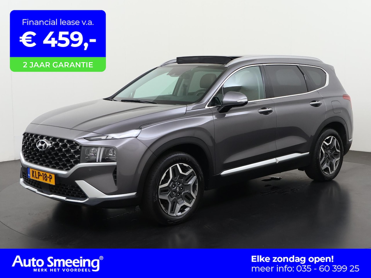 Hyundai Santa Fe - 1.6 T-GDI PHEV Premium Sky 7p. | Trekhaak | Panoramadak | Stoelventilatie | Zondag Open! - AutoWereld.nl