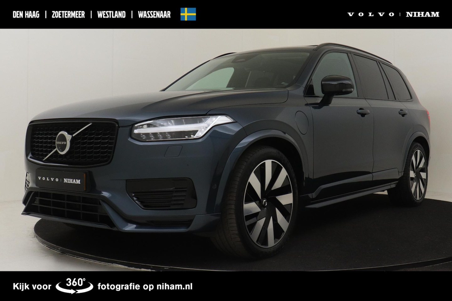 Volvo XC90 - T8 PLUG-IN HYBRID AWD ULTRA DARK *FULL OPTIONS!* -PANO.DAK|BOWERS&WILKINS|LUCHTVERING|GEVE - AutoWereld.nl