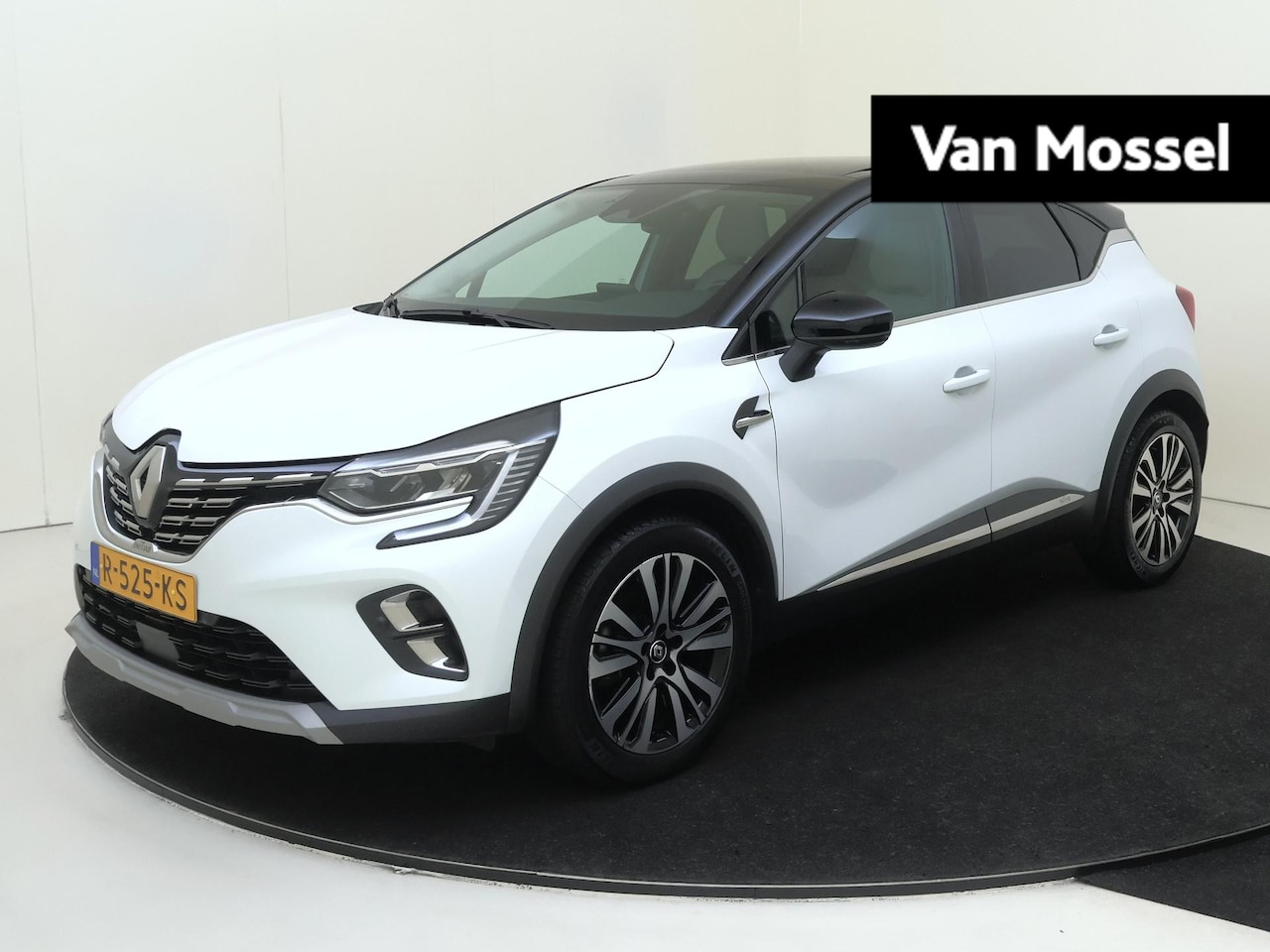 Renault Captur - 1.6 E-Tech Hybrid 145 Initiale Paris btw |AUTOMAAT | Cruise & Climate Control |Beige leder - AutoWereld.nl