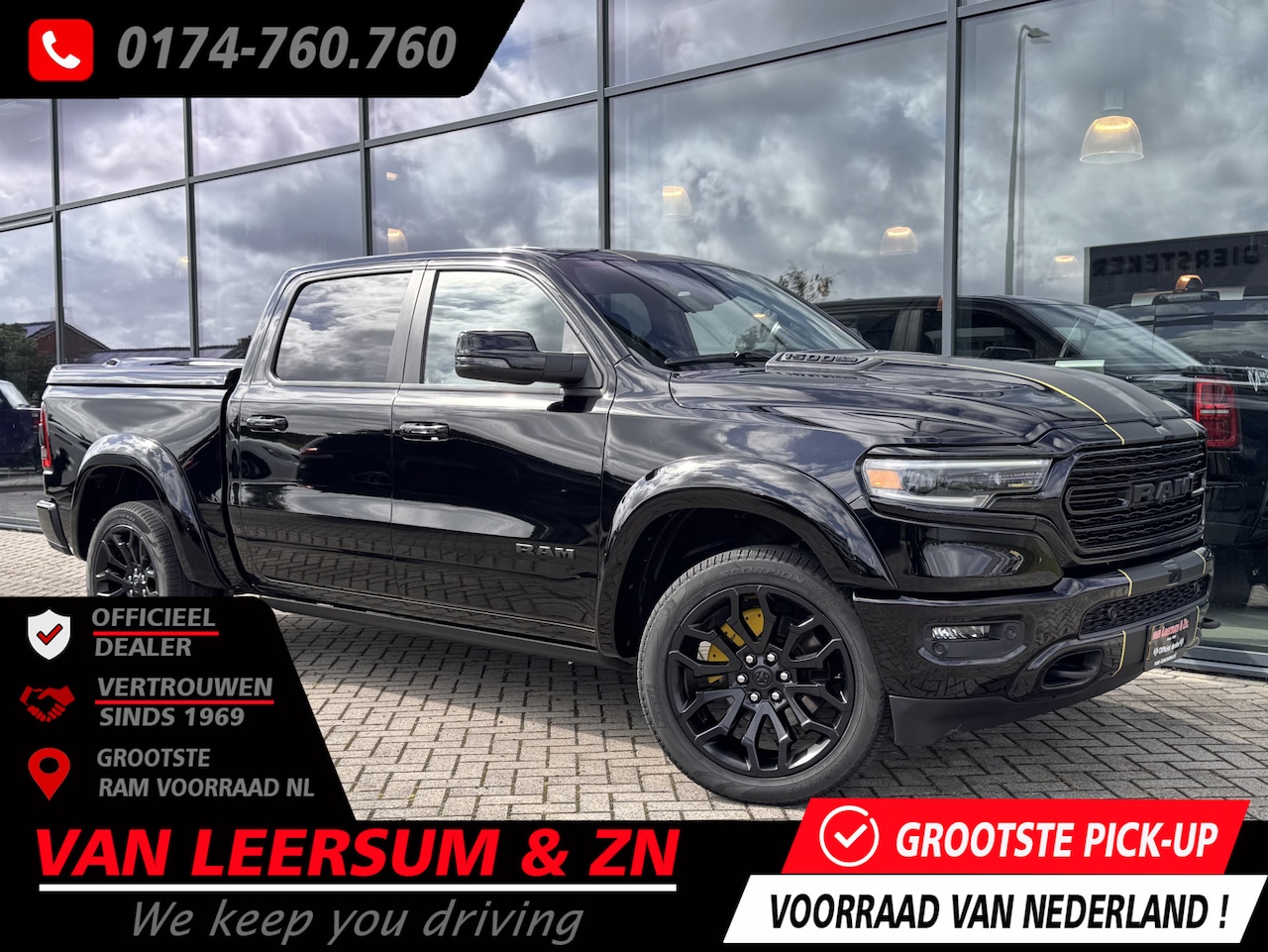 Dodge Ram 1500 - LIMITED | Pano | 360 graden camera | Digital Cluster - AutoWereld.nl