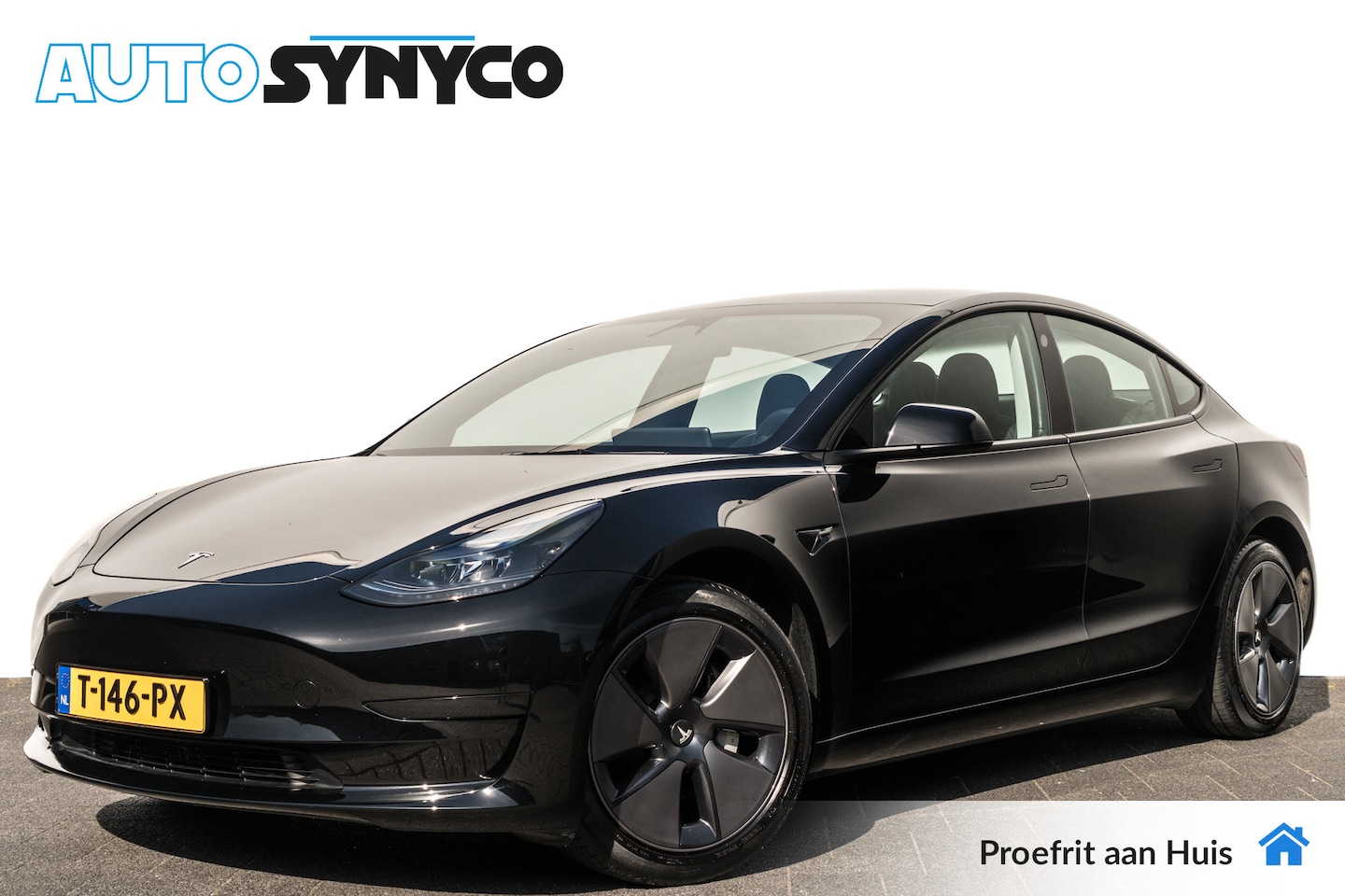 Tesla Model 3 - Standard RWD Plus 60 kWh | AMD | LFP | Warmtepomp | 33.247 Km | Leder | Org. NL | 1e Eig. - AutoWereld.nl