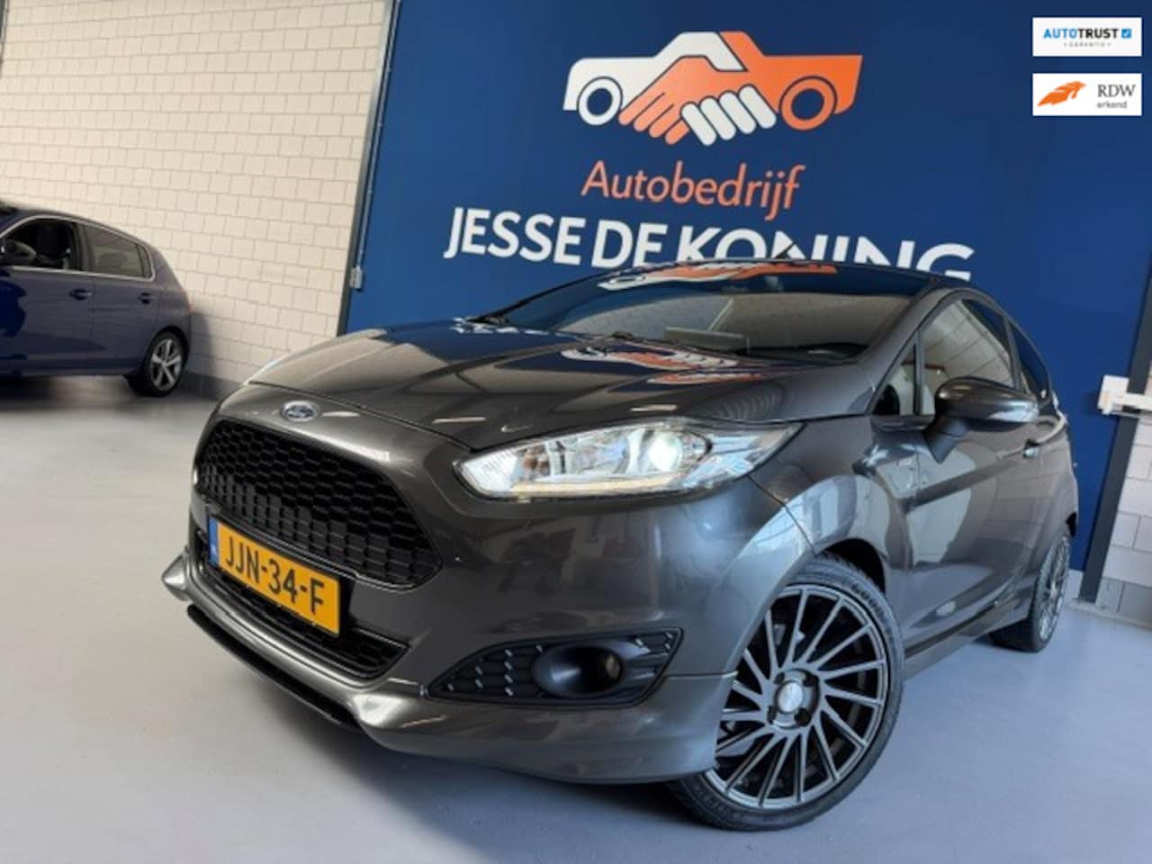 Ford Fiesta - 1.0 EcoBoost Black Edition / ST-Line/ bj.2016 / navigatie / camera / sportvelgen/NAP met 1 - AutoWereld.nl