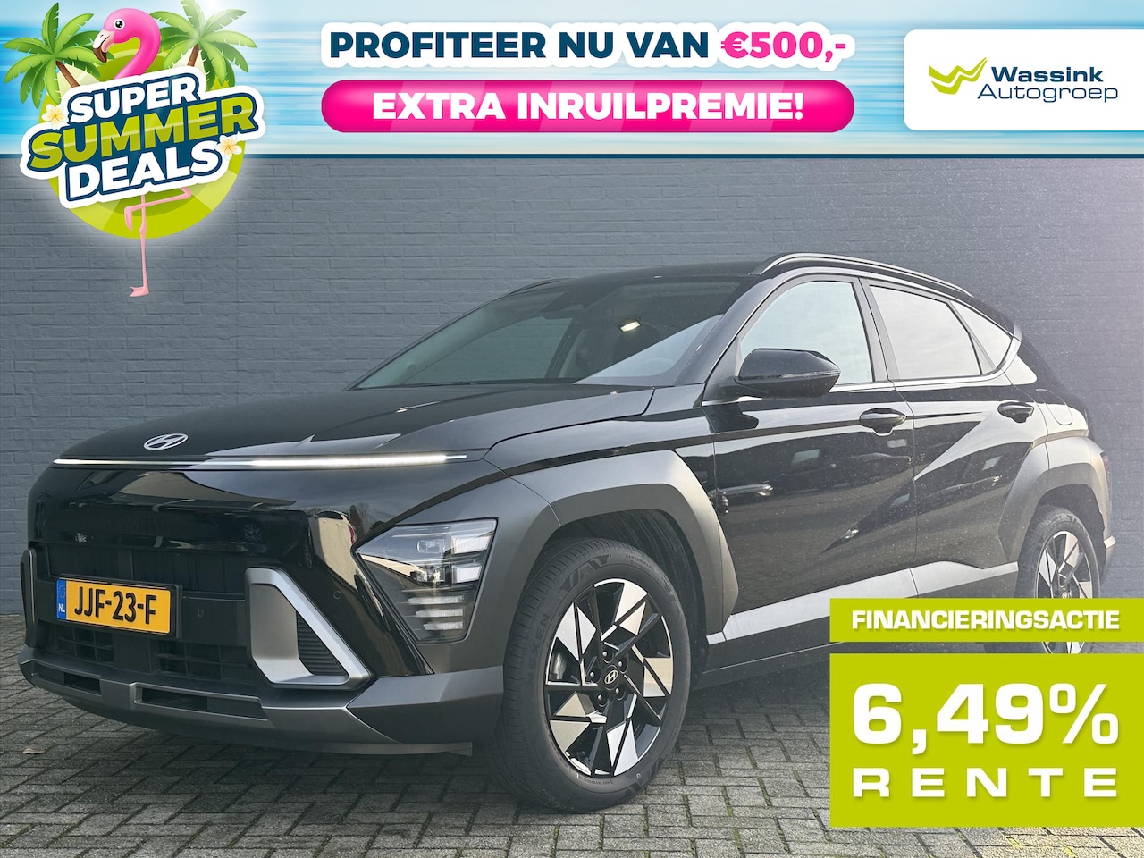 Hyundai Kona - 1.6 GDI HEV 141pk DCT Comfort Smart | Adaptive | Summer Deals | Cruise Control | CarPlay & - AutoWereld.nl