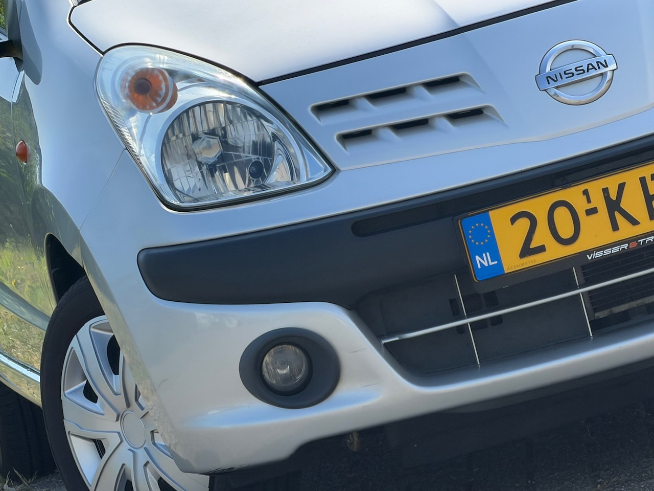Nissan Pixo - 1.0 Acenta - Silver Shade - Airco/Audio/Electr.pakket - Super keurig - AutoWereld.nl