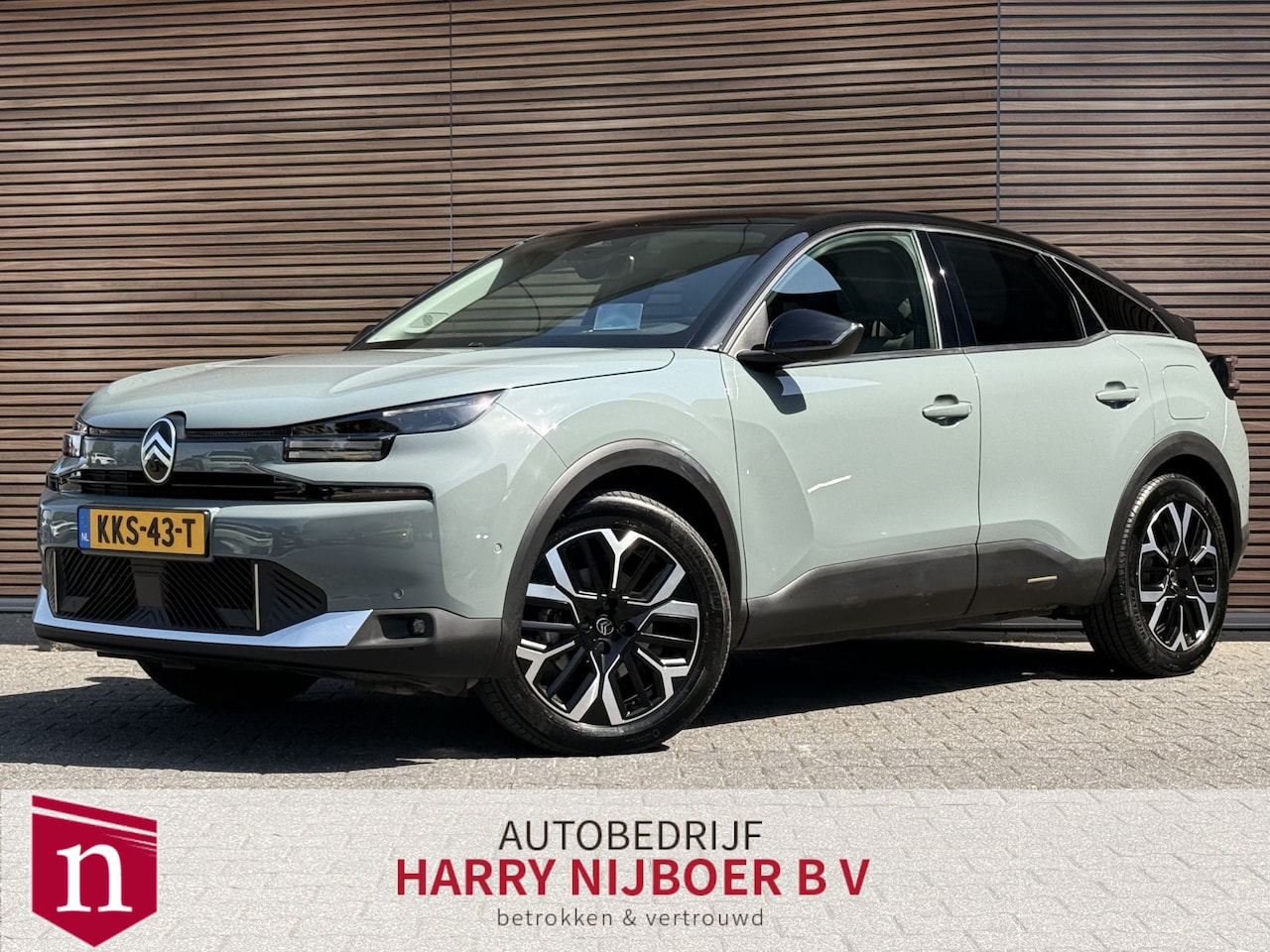 Citroën Ë-C4 - Max 156pk Extended range 54 kWh Navi / Carplay/ HUD / 360 Camera / leder / Cruise control - AutoWereld.nl