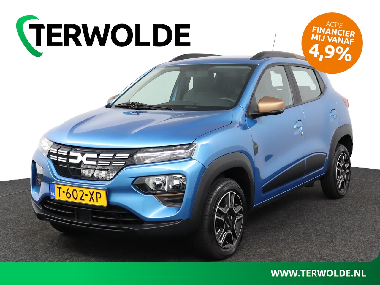 Dacia Spring - Extreme | Parkeercamera | Navigatie | - AutoWereld.nl