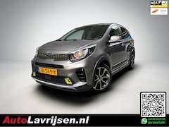 Kia Picanto - 1.2 CVVT X-Line 1E EIGENAAR NL AUTO NAP 4 CYLINDER MOTOR NAVI/CAMERA KEY-LESS VOL LEDER CR