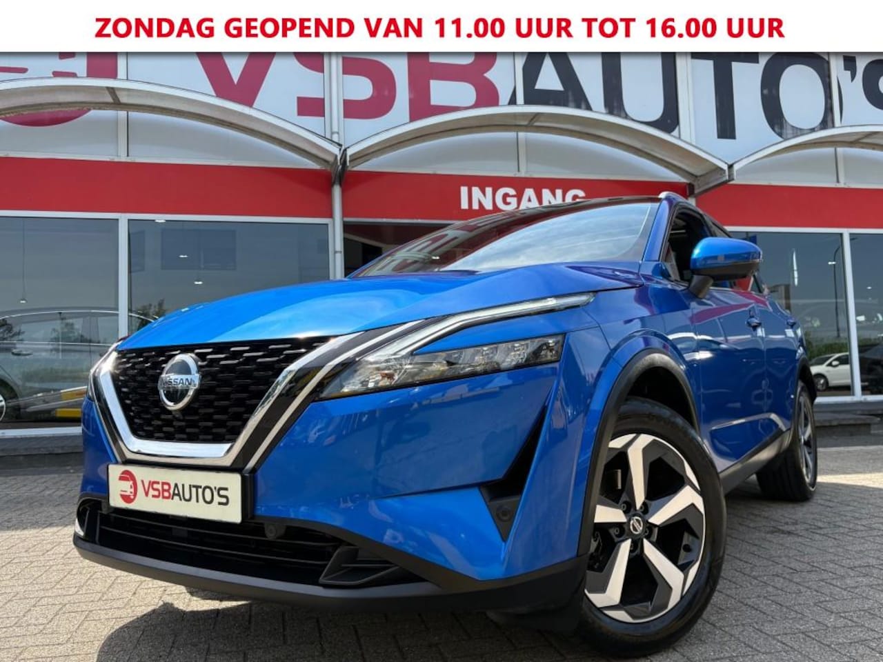Nissan Qashqai - 1.3 MHEV AUT. 158PK LED PANO-DAK NAVI 360-CAMERA CARPLAY WINTER-PAKKET AIRCO LMV PDC - AutoWereld.nl