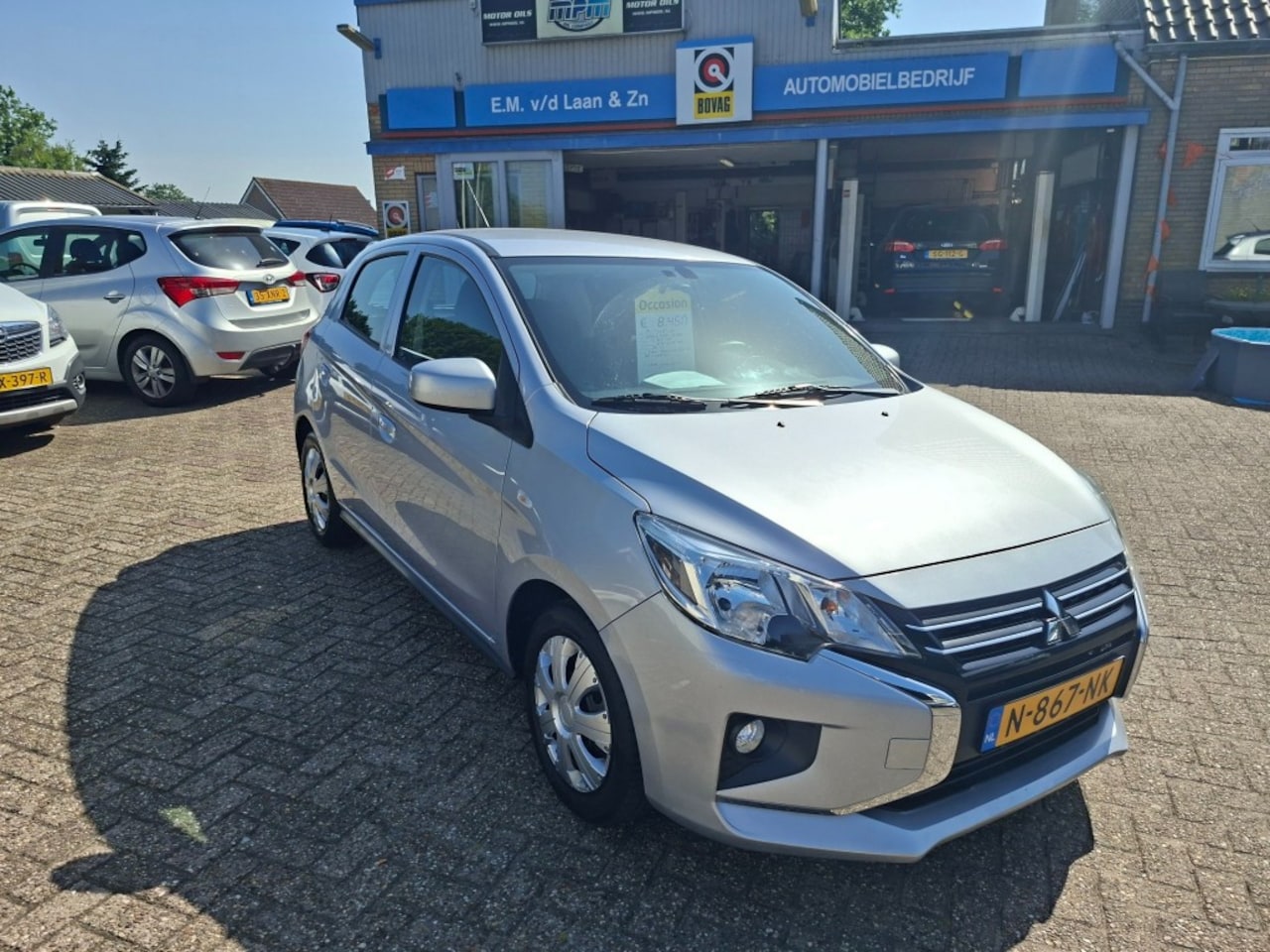 Mitsubishi Space Star - 1.2 Cool + RADIO DAB/AIRCO/ELEC.RAMEN VOOR/ELEC.SPIEGELS/CV - AutoWereld.nl
