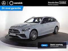 Mercedes-Benz C-klasse Estate - 300e Business Solution AMG | Night | Panoramaschuifdak | Trekhaak | Sfeerverlichting | 19