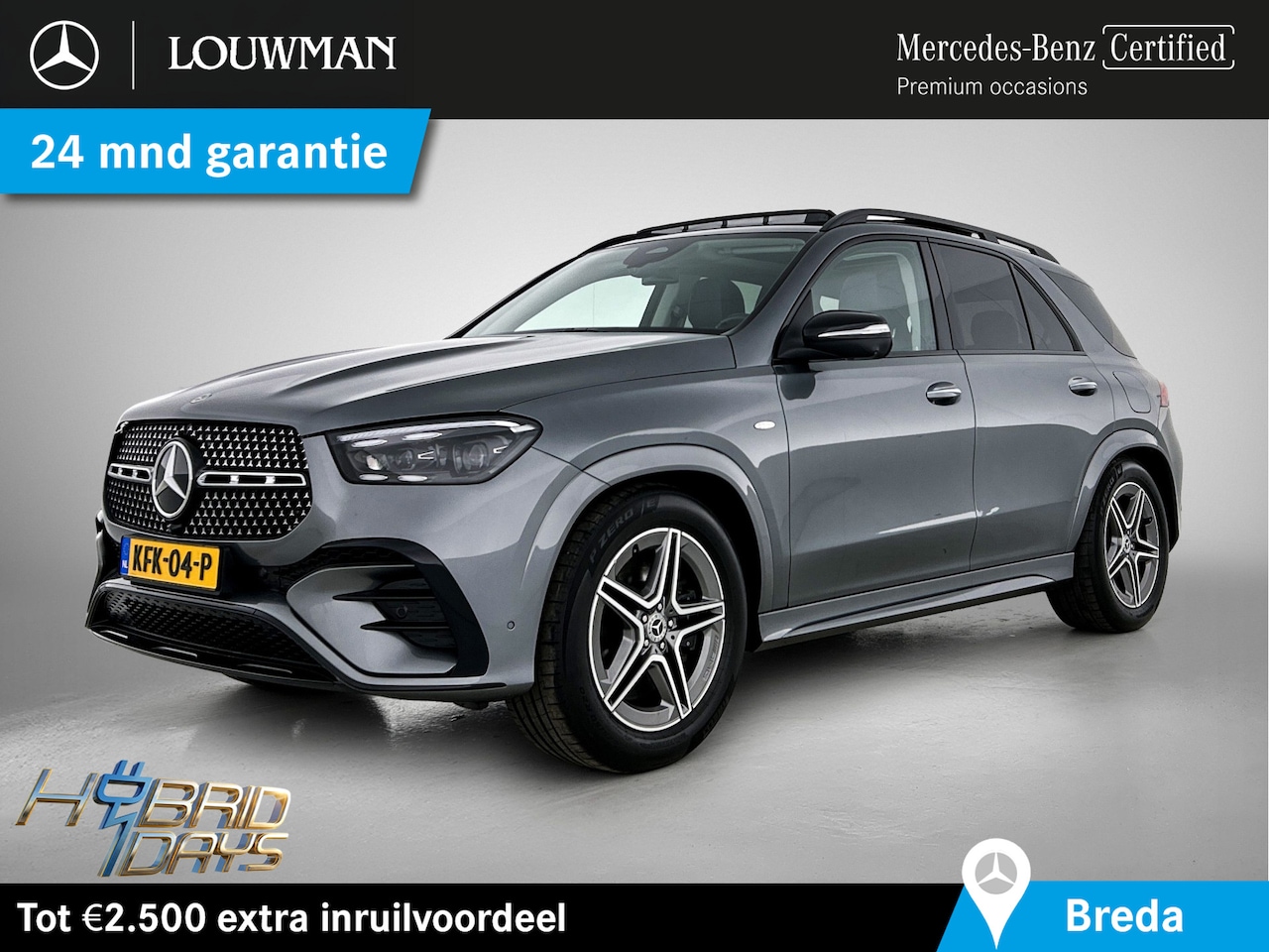 Mercedes-Benz GLE-Klasse - 400 e 4MATIC AMG Premium Plug-In Hybride | AMG Line | Night Pakket | Panoramadak | Trekhaa - AutoWereld.nl