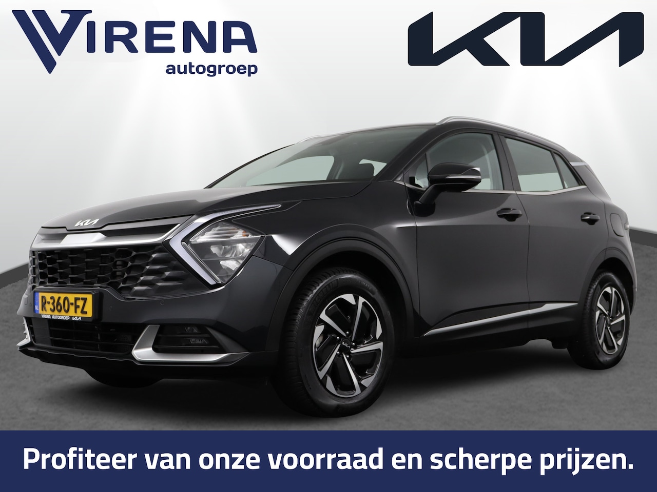 Kia Sportage - 1.6 T-GDi Hybrid DynamicLine - Automaat - Trekhaak - All Season banden - Airco - Apple Car - AutoWereld.nl