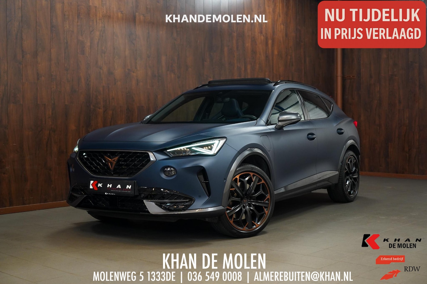 CUPRA Formentor - 1.4 TSI e-Hybrid VZ Performance Carbon.Kuip|Pano|BTW|Leder|Elektr.Achterklep|Achteruitrijc - AutoWereld.nl