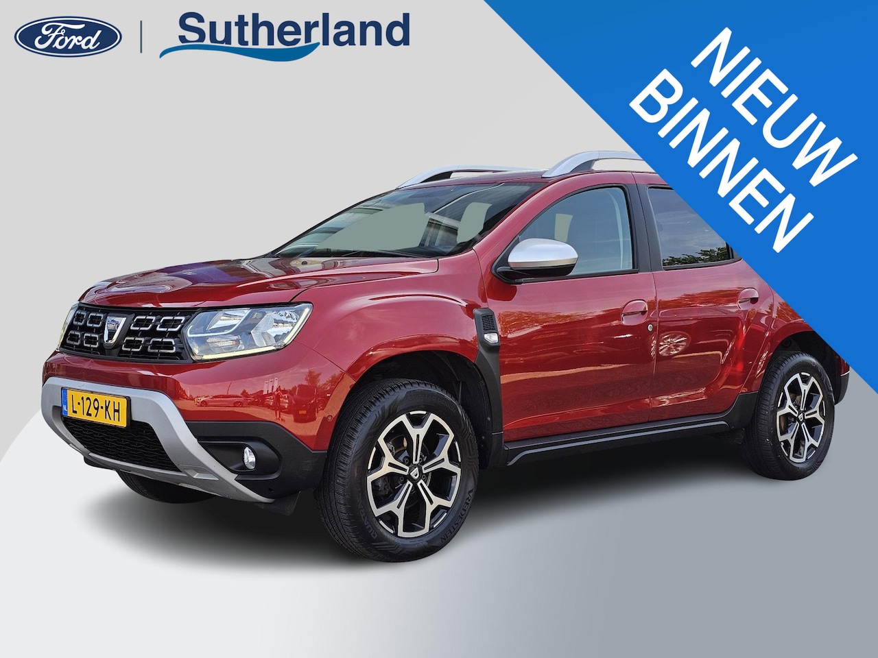 Dacia Duster - 1.0 TCe Bi-Fuel Prestige 2de eigenaar | Achteruitrijcamera | Airco | Cruise control | Trek - AutoWereld.nl