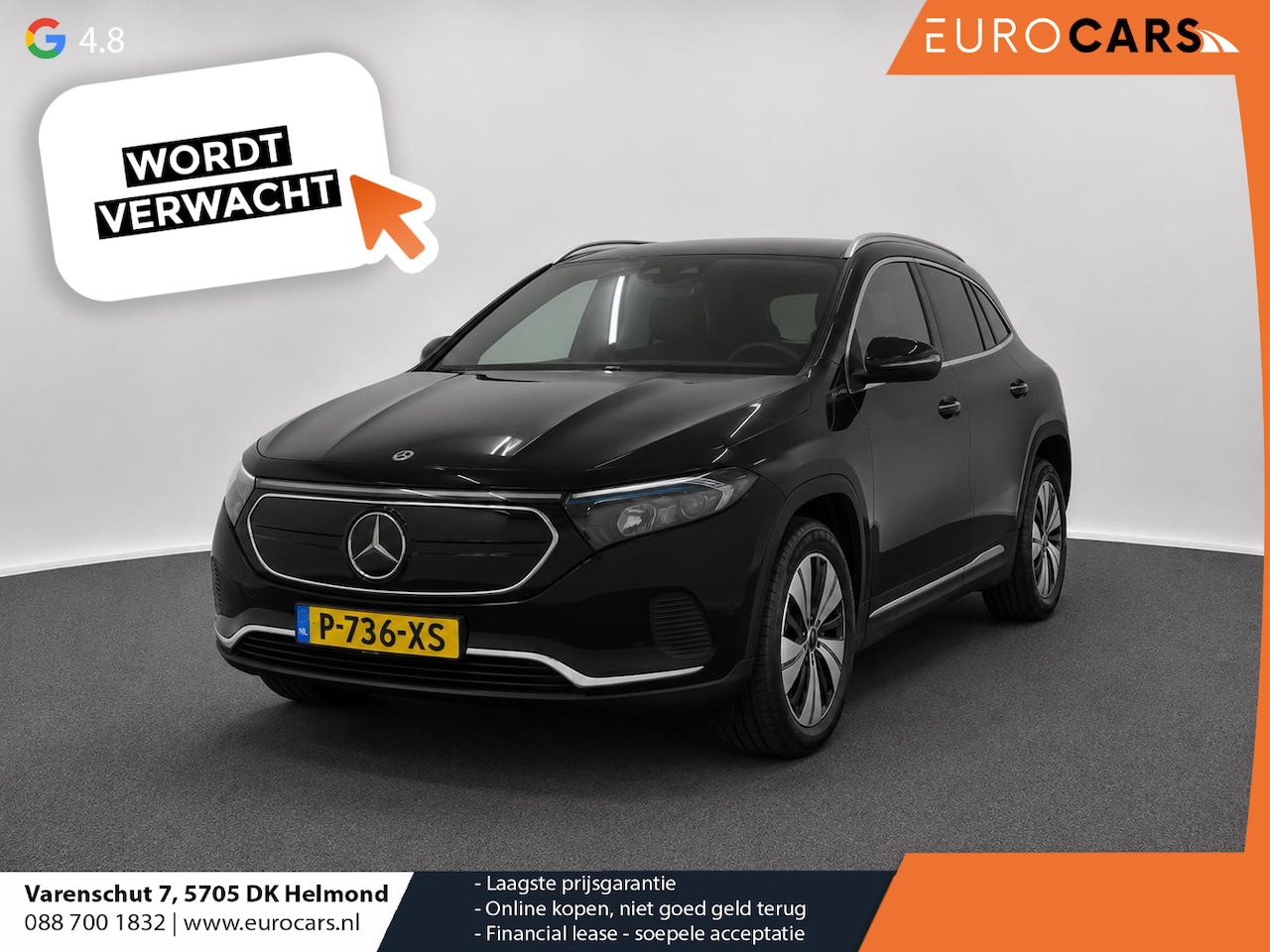 Mercedes-Benz EQA - 250 Business Solution Luxury 67 kWh Panoramadak Navigatie 360 Camera Parkeersensoren Adapt - AutoWereld.nl