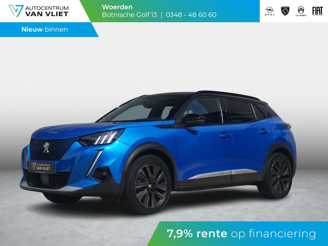 Peugeot e-2008 - EV GT Pack 50 kWh Leder Alcantara - AutoWereld.nl