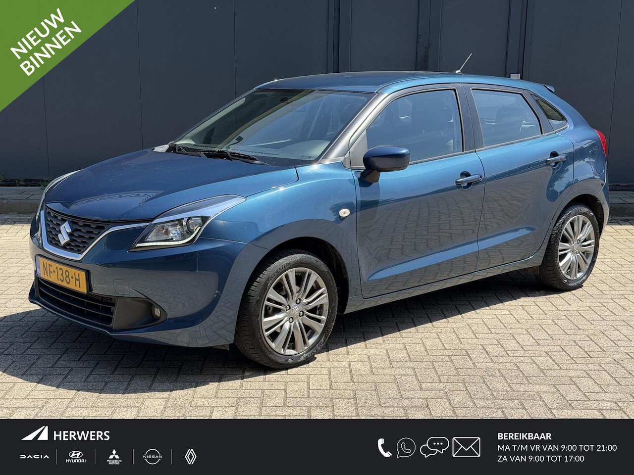 Suzuki Baleno - 1.2 Exclusive / Trekhaak / 1ste Eigenaar / NAP  Logisch / Stoelverwarming  / Bluetooth / A - AutoWereld.nl