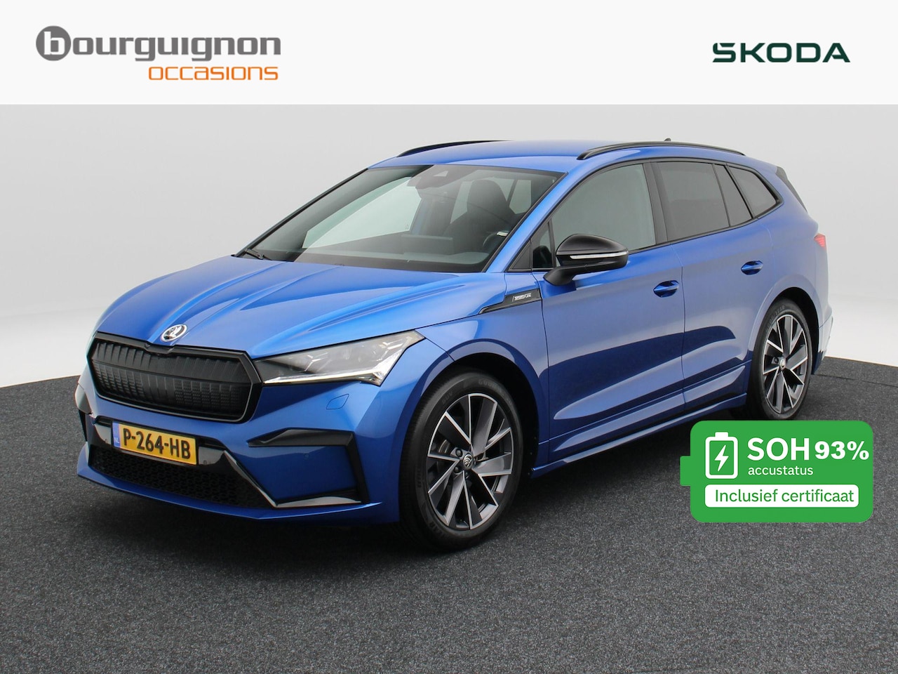 Skoda Enyaq iV - 60 Sportline 180 Pk | Stoel/Stuurverwarming | Camera | Alcantara | Climatronic | CarPlay | - AutoWereld.nl