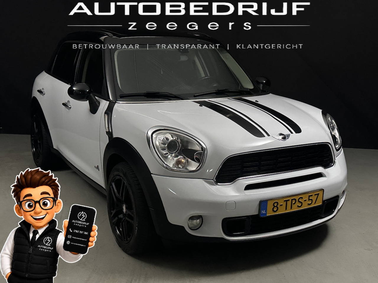 MINI Countryman - 1.6 Cooper S ALL4 Chili *AC*Heatseat*Pano* - AutoWereld.nl