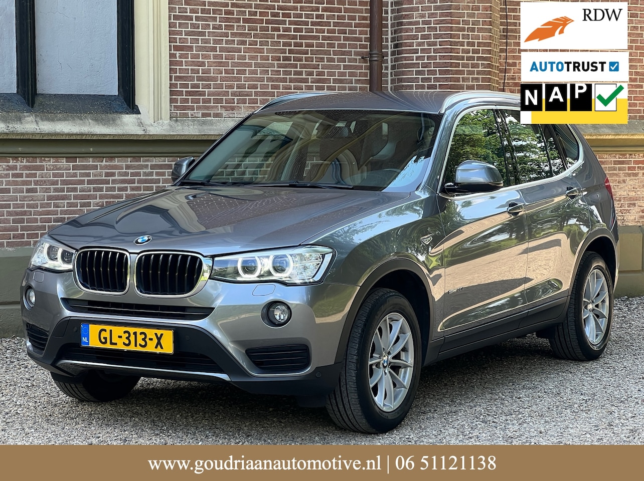BMW X3 - 2.0i sDrive High Executive NAP | Eerste eigenaar | Trekhaak - AutoWereld.nl