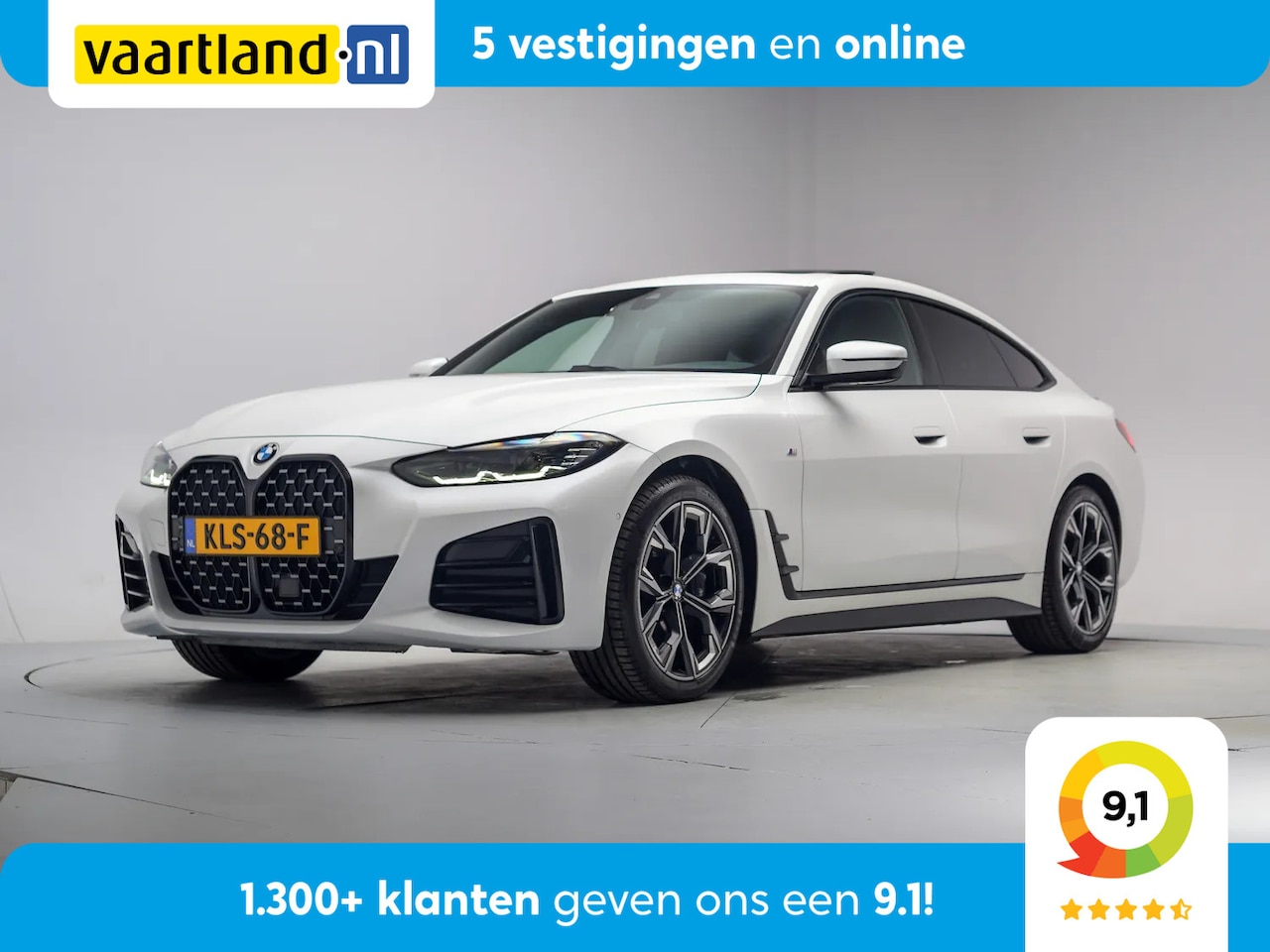 BMW 4-serie Gran Coupé - 420i M Sport Shadow [ Schuifdak H/K ACC Apple / Android M-Stoel Memory ] - AutoWereld.nl