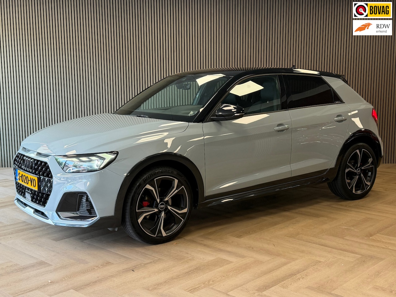 Audi A1 citycarver - 30 TFSI S-Line AUT AMBIANT VERLICHTING APPLE CARPLAY PDC AIRCO KEYLESS-GO STOELVERWARMING - AutoWereld.nl