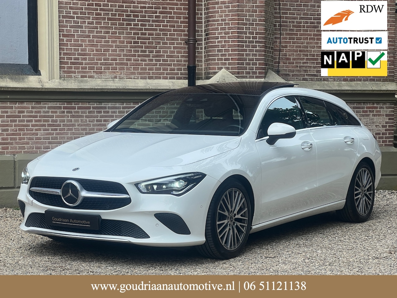 Mercedes-Benz CLA-klasse Shooting Brake - 180 Business Solution Luxury Shooting Brake | ACC | Pano | Memory | Sfeer | NAP - AutoWereld.nl
