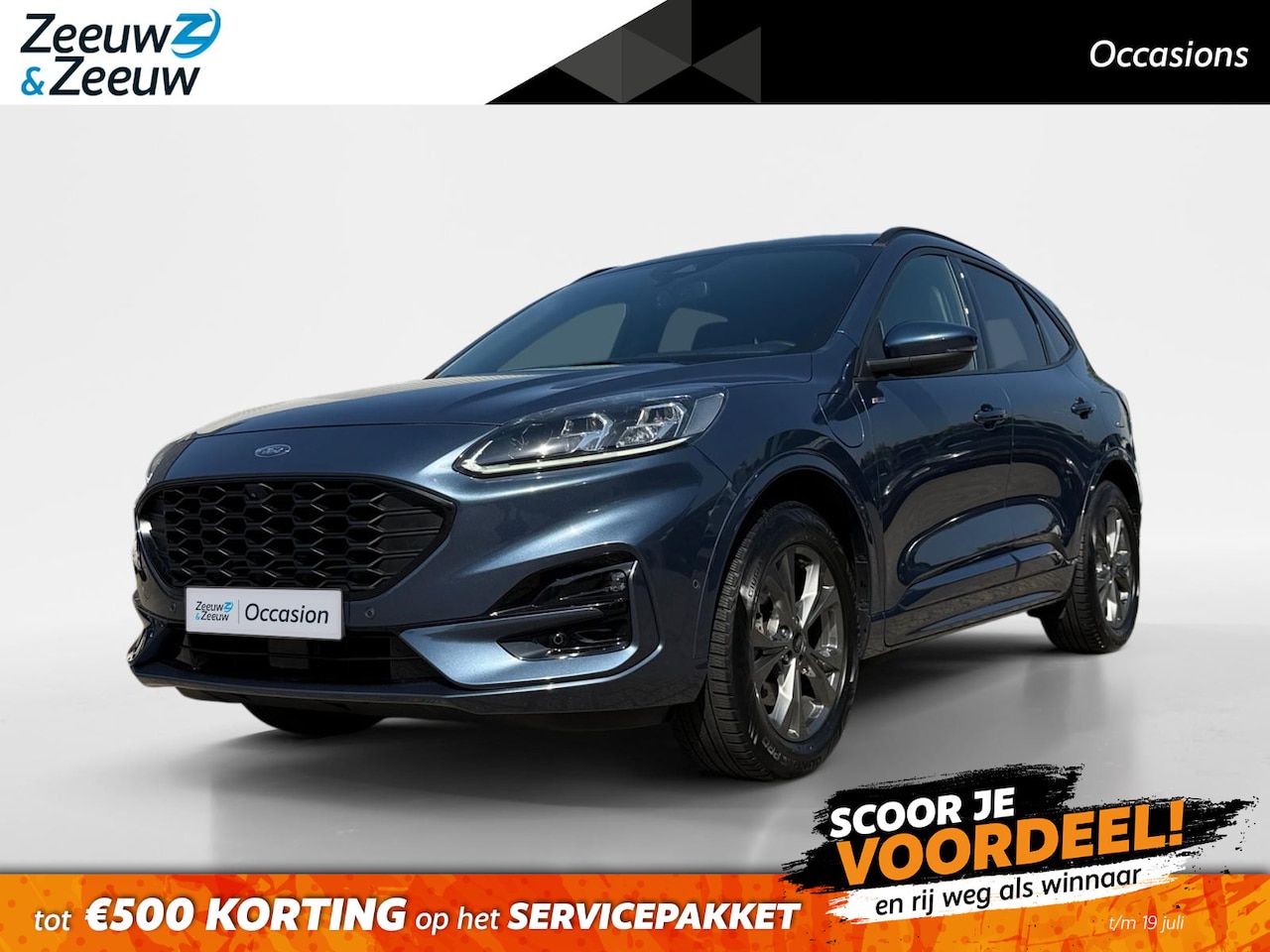 Ford Kuga - 2.5 PHEV ST-Line X | NL auto | Dealer onderhouden | Automaat | Adapt. Cruise control | BLI - AutoWereld.nl