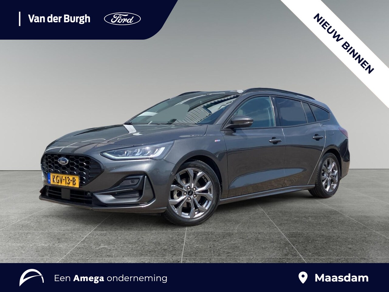 Ford Focus Wagon - ST-Line 1.0 EcoBoost Hybrid 155pk PowerShift Automaat - WinterPack - Driver Assistance Pac - AutoWereld.nl