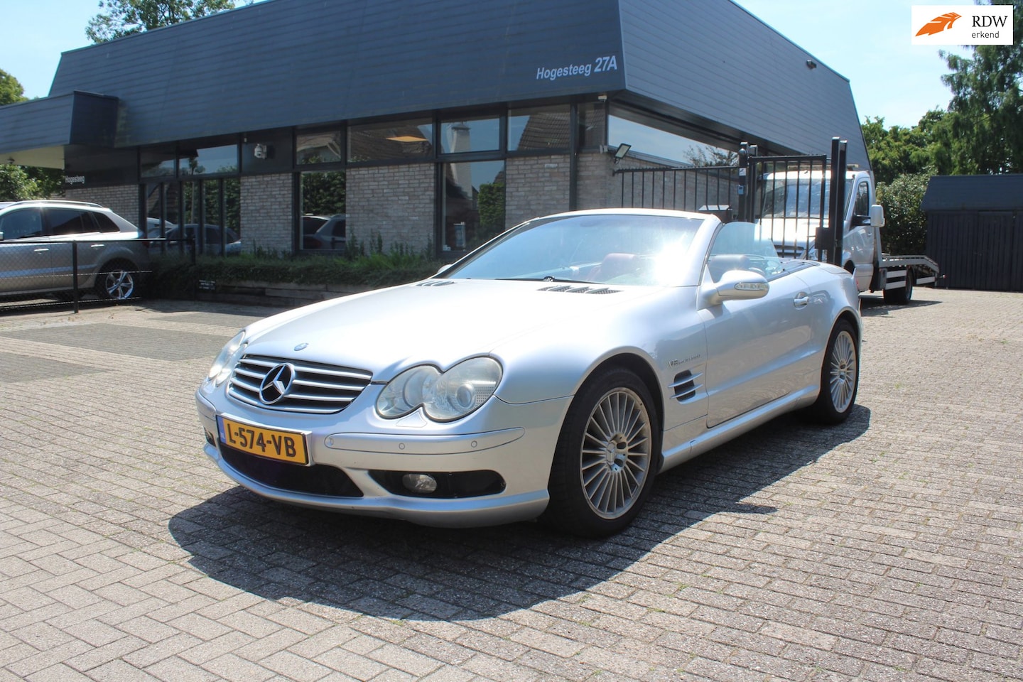 Mercedes-Benz SL-klasse Cabrio - AMG 55 ORG NEDERLANDSE AUTO BOEKJES AAN WEZIG - AutoWereld.nl