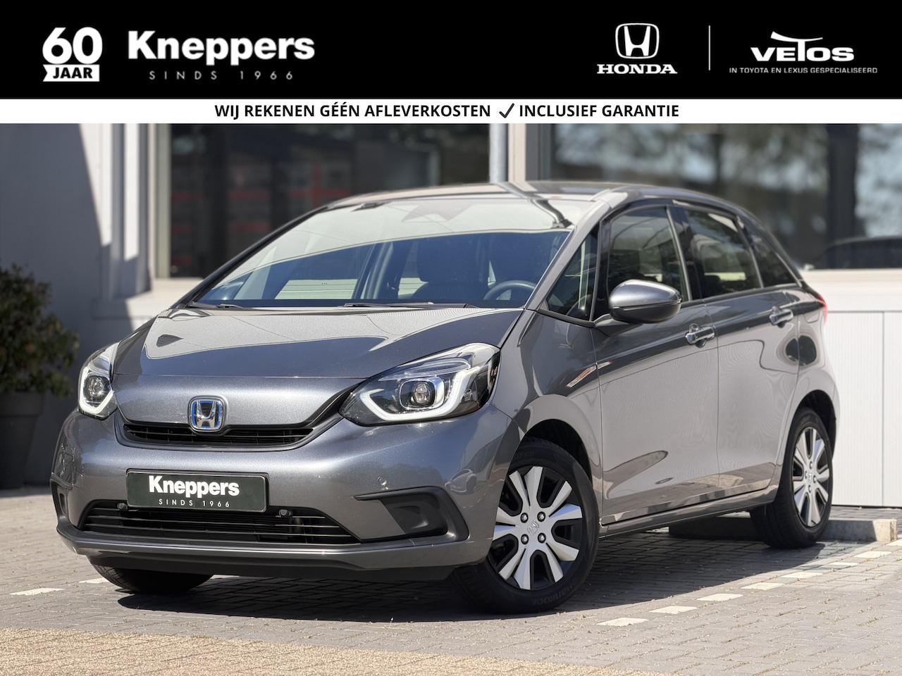 Honda Jazz - 1.5 e:HEV Elegance | GEEN AFLEVERKOSTEN |  Trekhaak afneembaar, Parkeersensoren V+A, Apple - AutoWereld.nl
