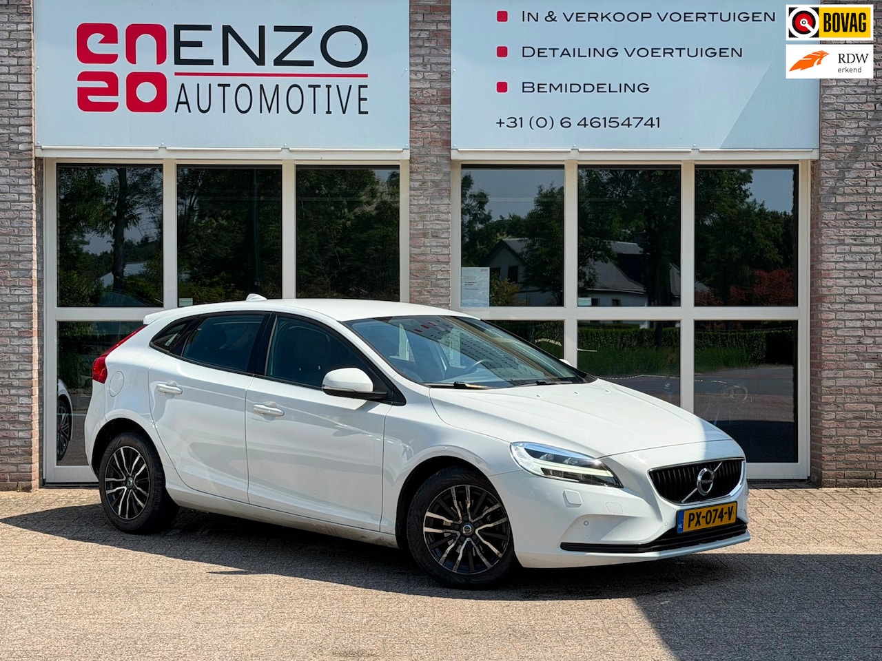 Volvo V40 - 2.0 D2 Nordic+ 1e eigenaar Dealer onderhoud Cruise - AutoWereld.nl