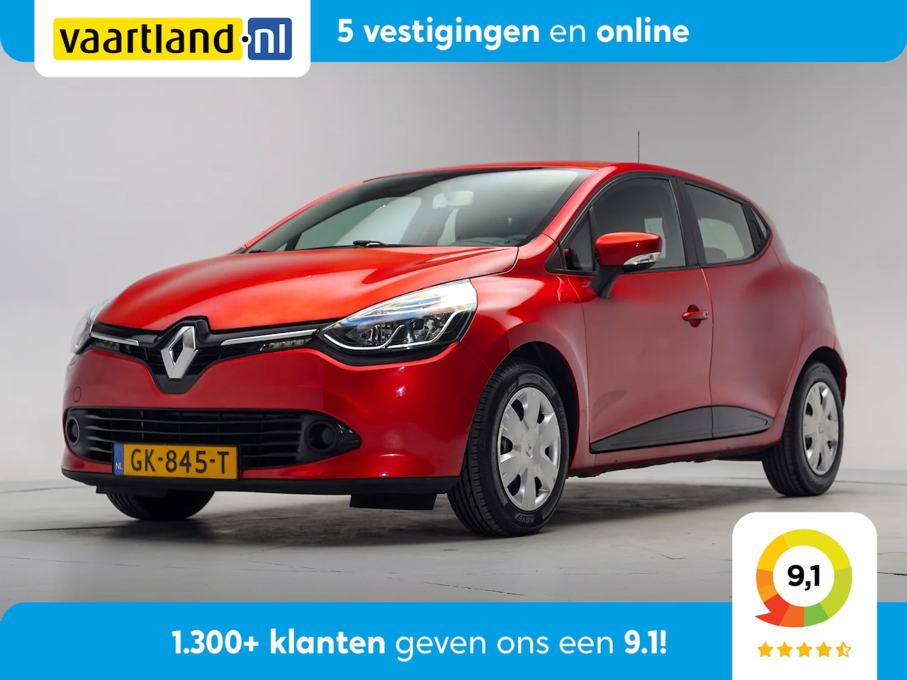 Renault Clio - 0.9 TCe Dynamique [ Navi Airco Cruise control ] - AutoWereld.nl