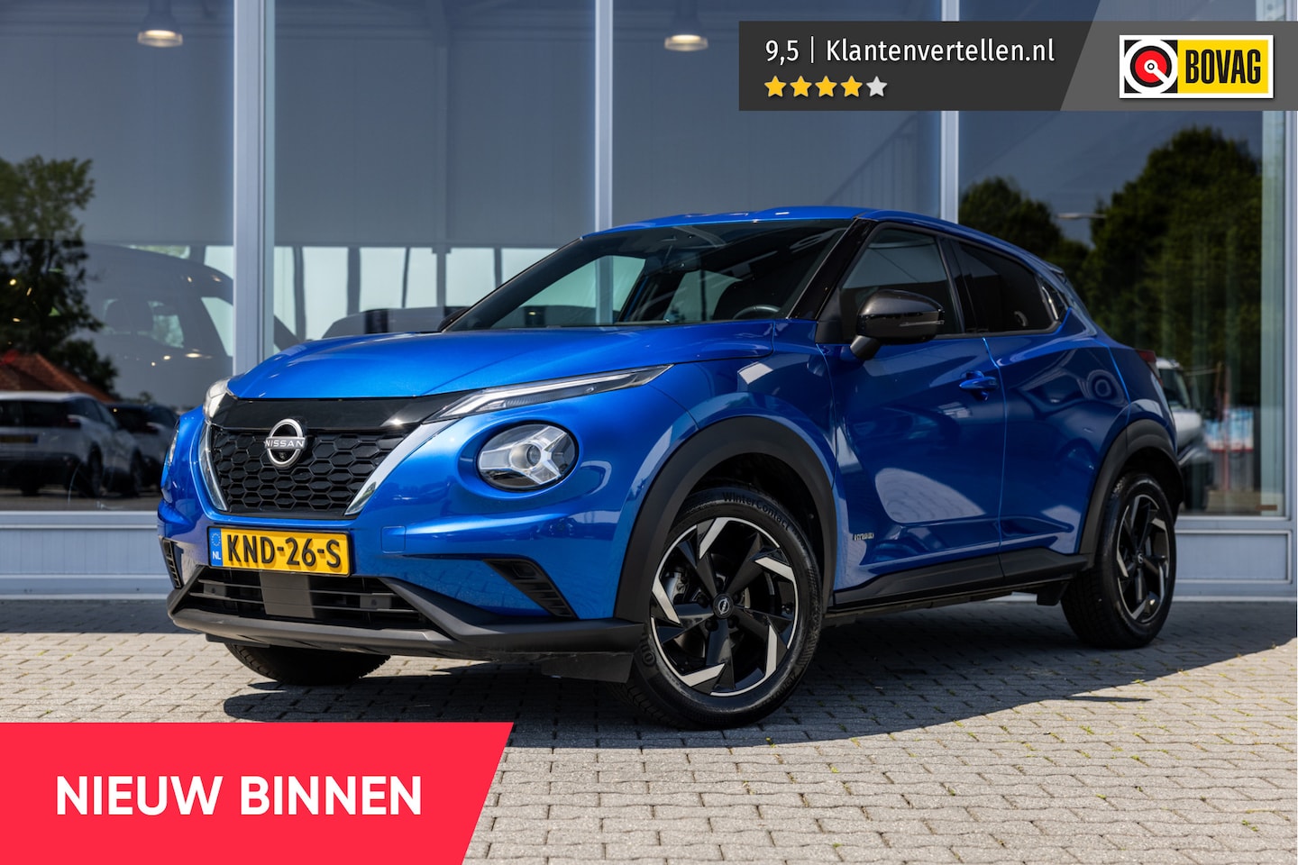 Nissan Juke - 1.6 Hybrid Tekna | 360 Cam | Carplay | Adapt. Cruise | - AutoWereld.nl