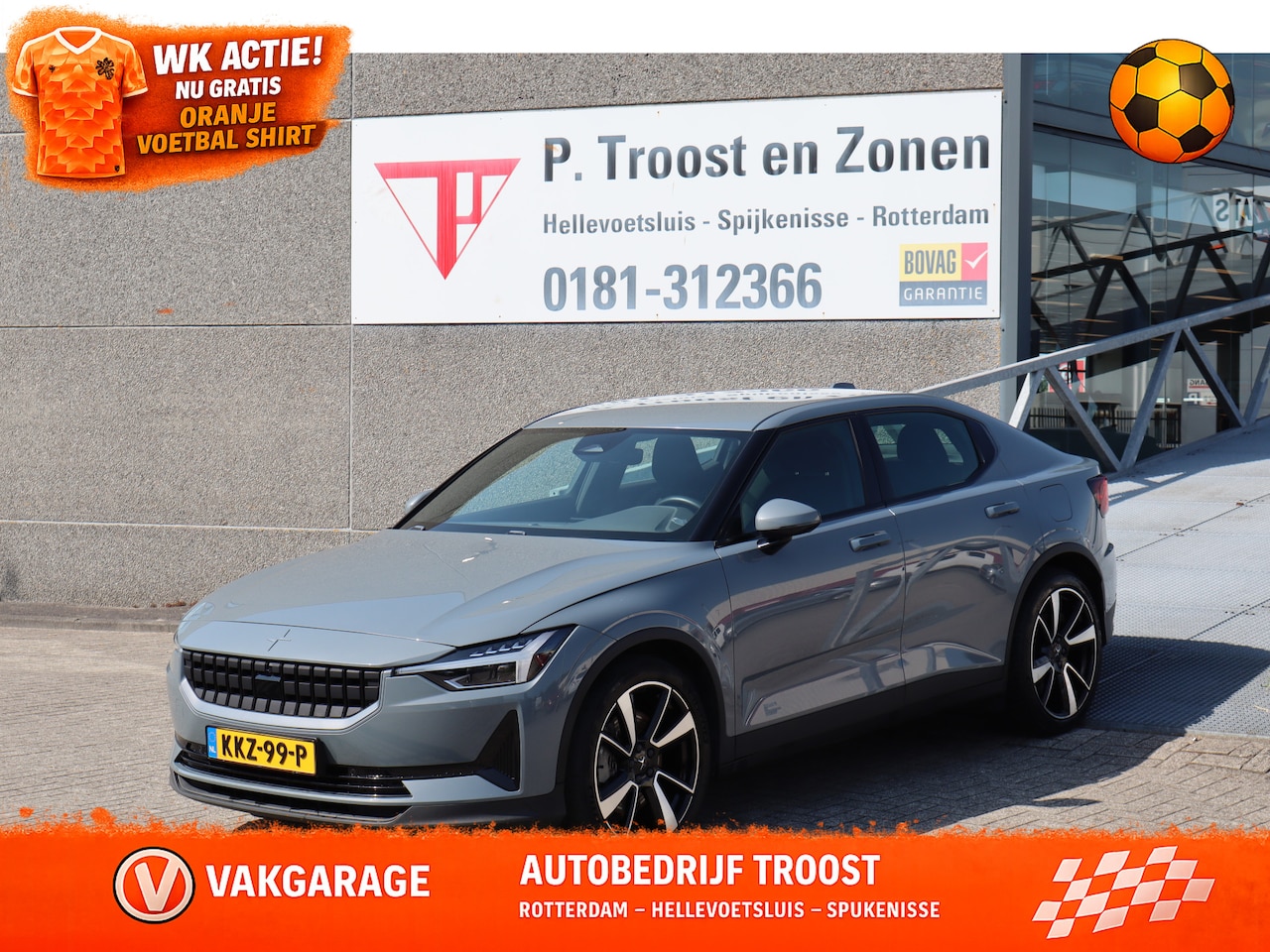 Polestar 2 - Standard Range Single Motor 63kWh Apple carplay/Stoelverwarming/Lane assist/Achteruitrijca - AutoWereld.nl