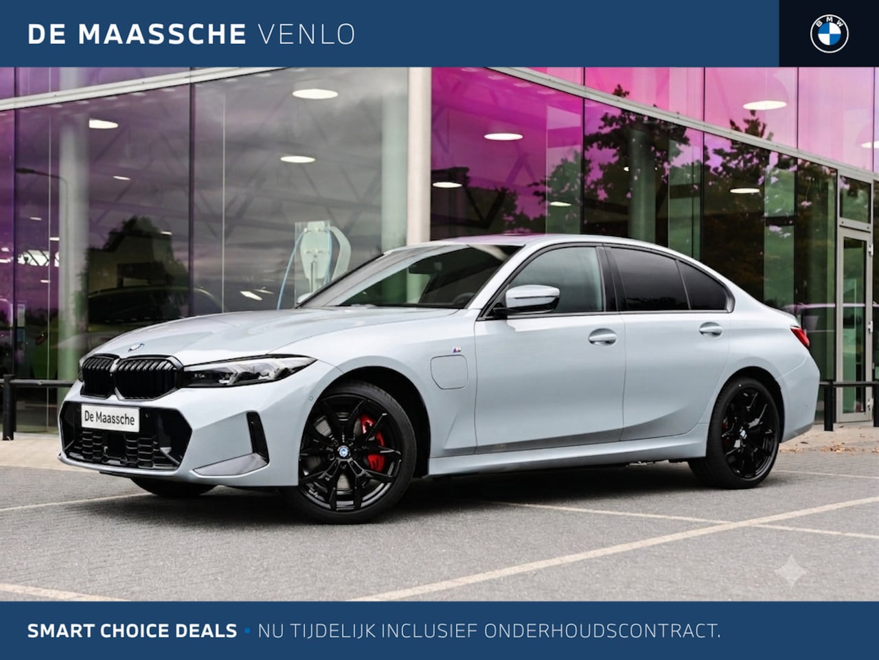BMW 3-serie - 330e M Sport Automaat / Schuif-kanteldak / Sportstoelen / Adaptieve LED / Comfort Access / - AutoWereld.nl