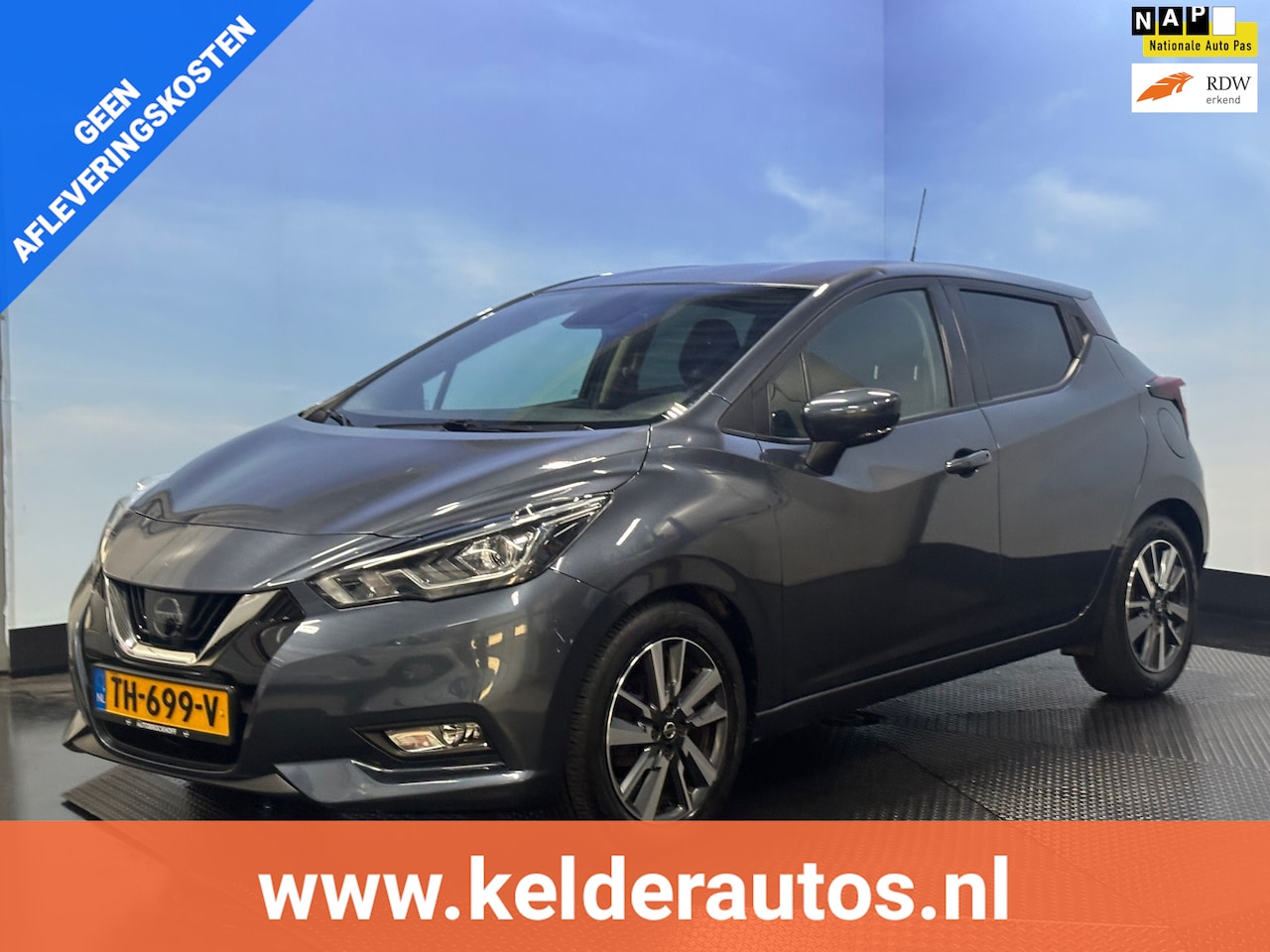 Nissan Micra - 0.9 IG-T N-Connecta Navi | Clima | Cruise | Camera - AutoWereld.nl