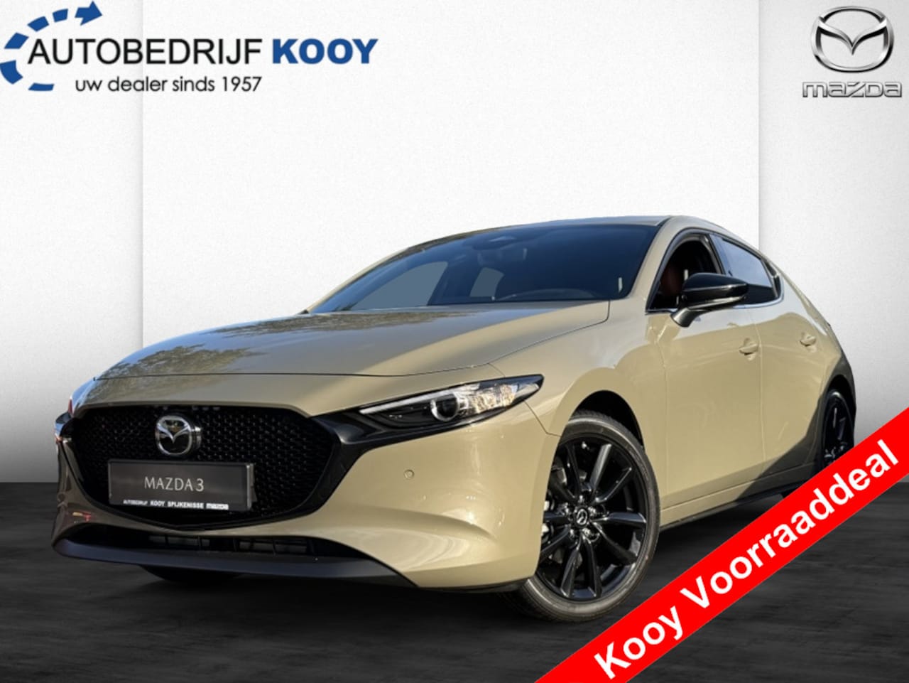 Mazda 3 - 2.5 e-SkyActiv-G 140 Nagisa / Automaat / NIEUW - AutoWereld.nl