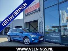 Ford Focus Wagon - 1.0 EcoBoost Titanium X Business - 1 EIGENAAR - NL AUTO - ZEER LUXE - AFN TREKHAAK
