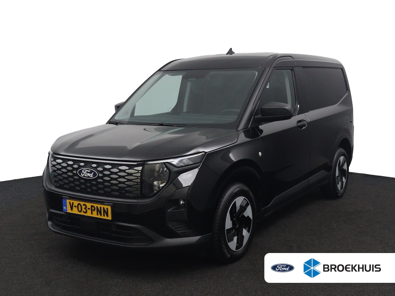 Ford Transit Courier - E-Transit Limited 44 kWh | Trekhaak | CarPlay/Android Auto | LED | Schuifdeur | Airconditi - AutoWereld.nl
