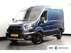 Ford Transit - 350 2.0 TDCI L2H2 Trail MHEV | Lederen Bekleding | Camera | Lichtmetalen Velgen | Stoelver