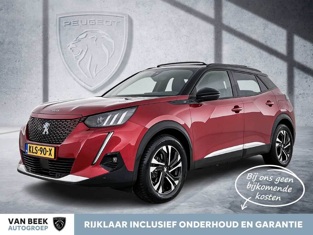 Peugeot e-2008 - EV GT 50 kWh | Rijklaar | Panoramadak | Stoelverwarming | Adaptive Cruise | - AutoWereld.nl